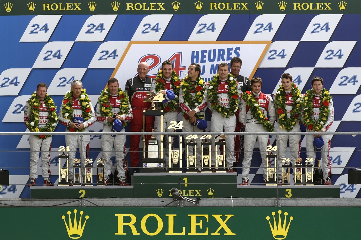 Le Mans: Audi achieves first victory of a hybrid vehicle at Le Mans