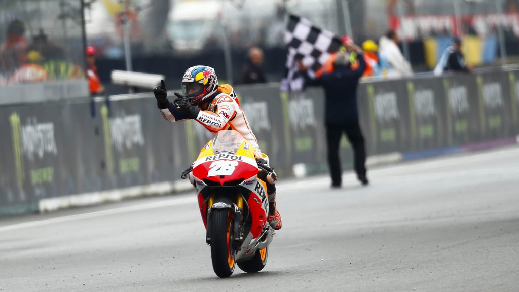 MotoGP: Pedrosa wins as Crutchlow takes a heroic second in drama-filled wet race at Le Mans