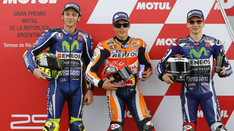 MotoGP: Not even even two crashes could stop Marquez from roaring to pole