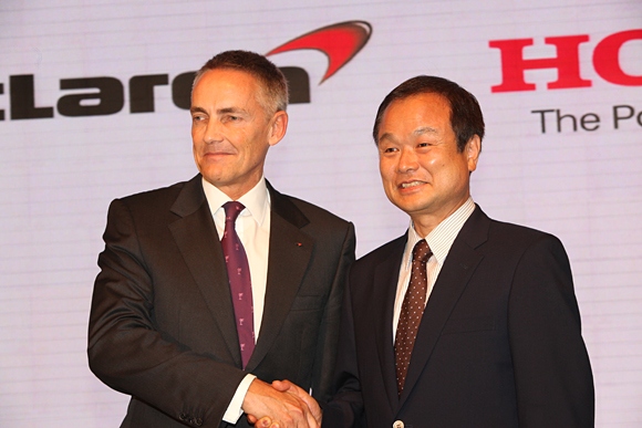 Formula 1: Honda partners with McLaren from 2015 in the FIA Formula One World Championship