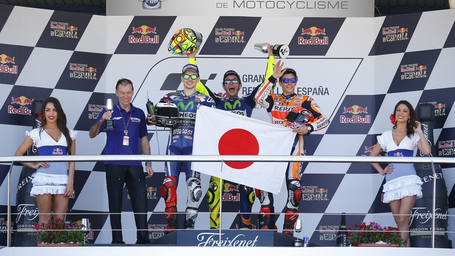 MotoGP: Untouchable Rossi leads from start to finish in thrilling Spanish GP