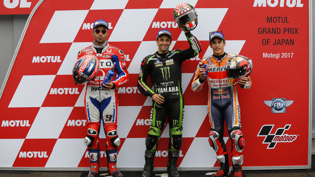MotoGP: Zarco takes shock pole in damp Japanese GP qualifying