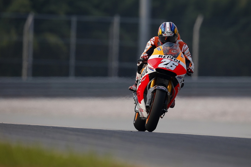 MotoGP: Pedrosa moves ahead as track conditions improve in Sepang