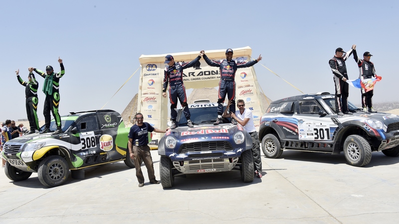 Rally: Toughest rally raid finishes at the Pyramids to welcome Al Attiyah, Piatek and Abu Issa