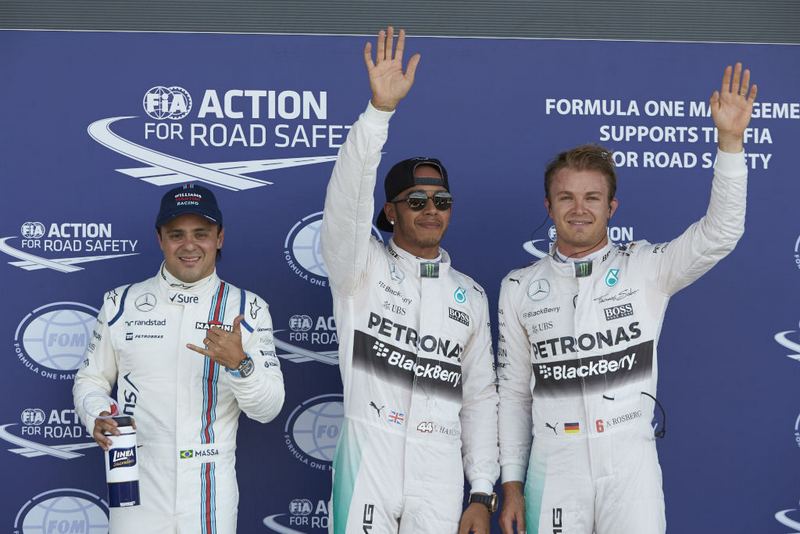 F1: Mercedes driver Lewis Hamilton takes Pole at home British GP at Silverstone