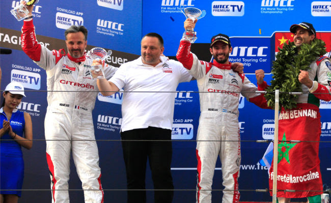 WTCC: CITROËN CELEBRATES FIA WTCC CROWN WITH A TREBLE!