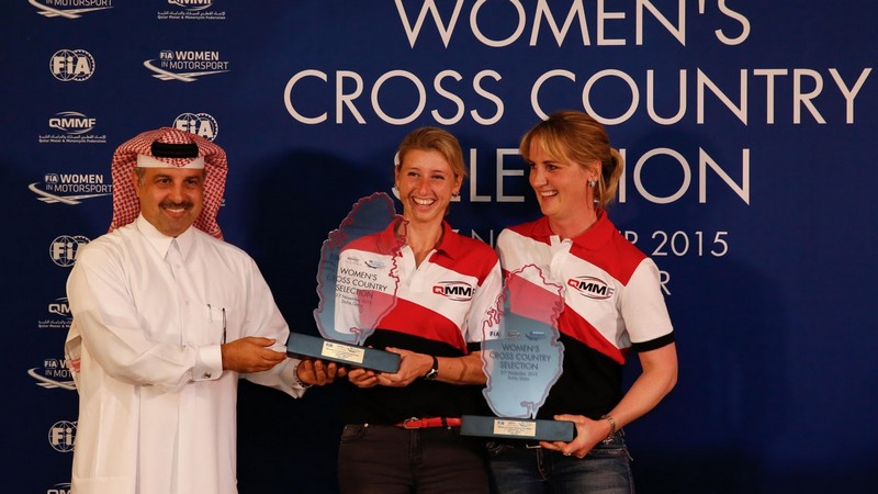 Rally: Gilmour and Bakker win Womens Cross Country selection in Qatar