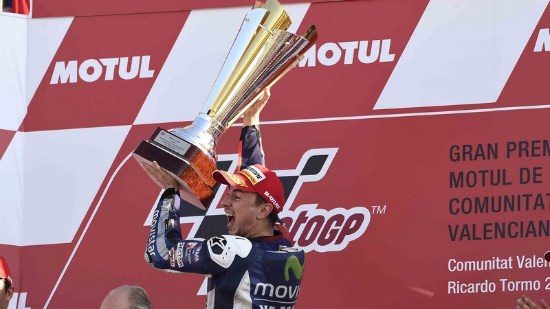 MotoGP: Lorenzo leads from pole to flag to take his fifth World Championship title in Valencia